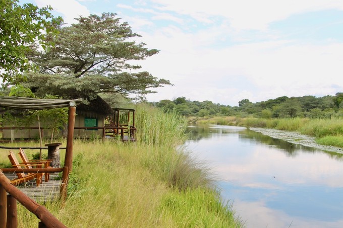 Das Camp Kwandol iegt mitten in der Wildnis