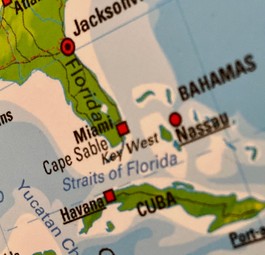 Kuba: Die Verbindungen zwischen Florida und kubanischen Städten fallen weg.