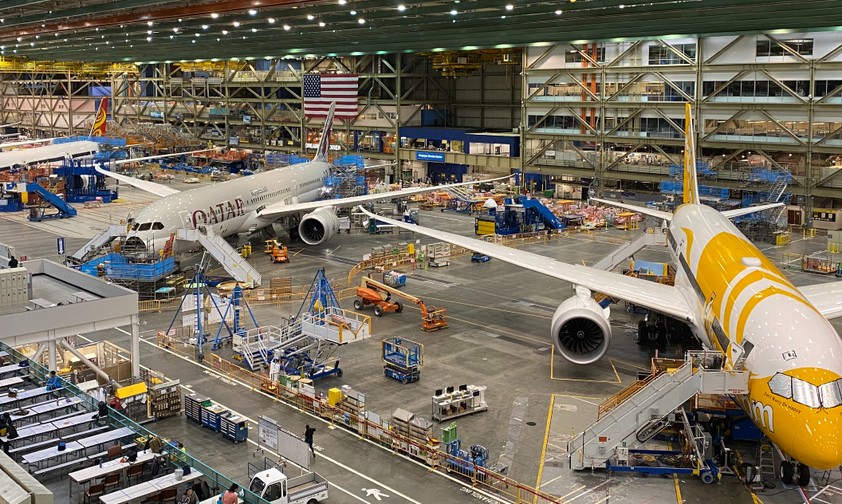 Dreamliner bei Boeing: Viel Zeit für Nacharbeiten nötig.
