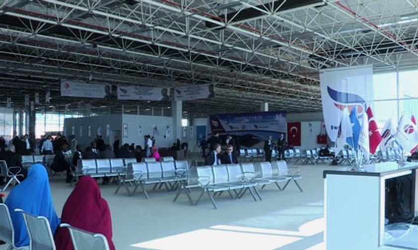 Terminal des Aden Adde International Airports: Angst um den Boom.