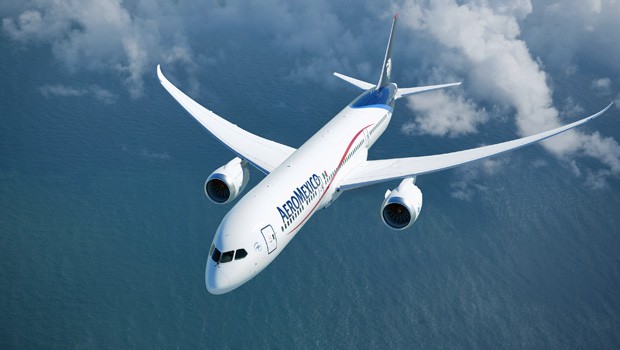 B787 von Aeromexico: Der Jet soll die Flotte deutlich effizienter machen.