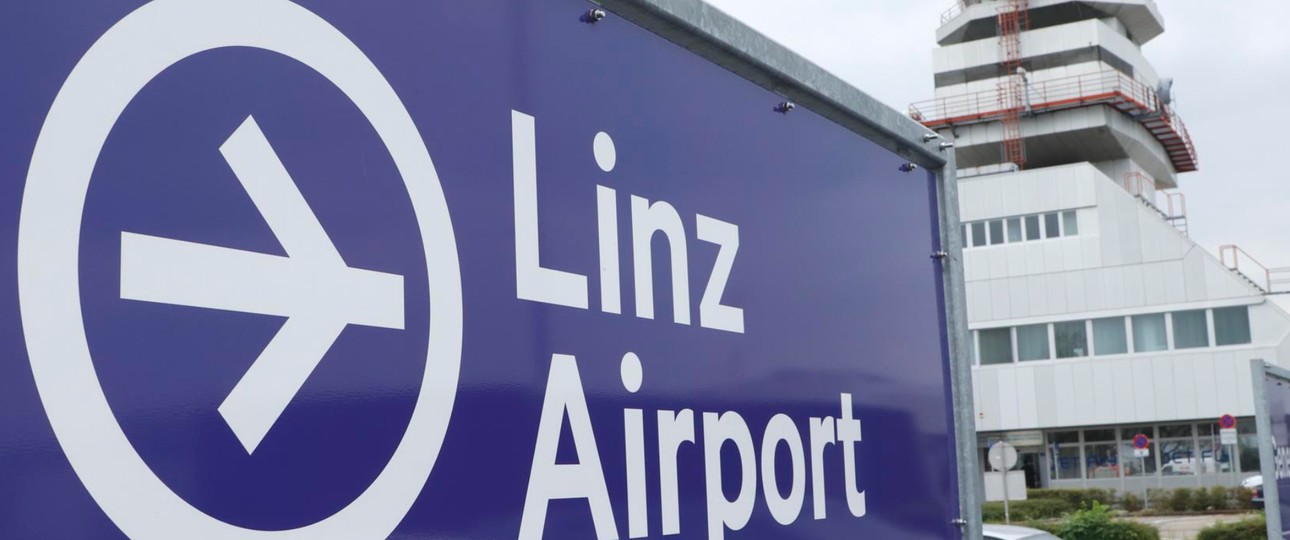Flughafen Linz: Hoffnung dank EU-Subventionen.