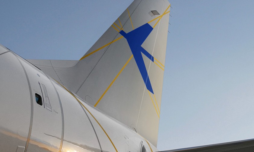 Heck eines Embraer-Jets: Gibt es in Zukunft einen größeres Modell?