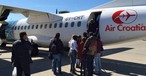 ATR 72 mit Air-Croatia-Logo: Die Airline hebt nicht mehr ab.