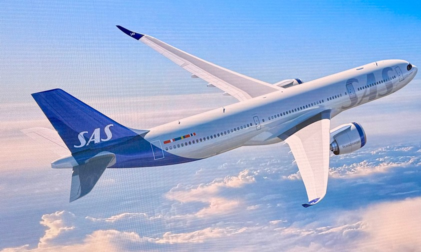 Airbus A330 Neo in den Farben von SAS: Ermöglichen neue Ziele.