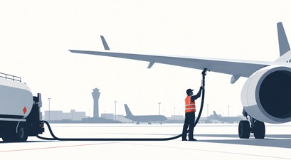 illustration kerosin treibstoff
