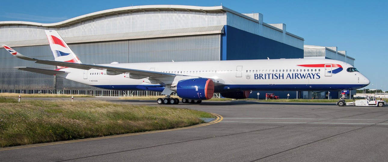 Der erste A350-1000 für British Airways: Noch bei Airbus in Toulouse.