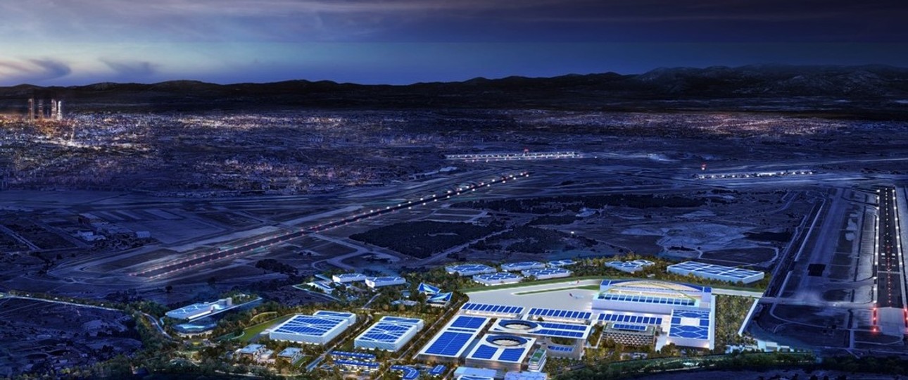 Ciudad Iberia: So stellt sich Iberia ihren neuen Technologiepark vor.