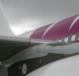 Airbus A321 von Wow Air: Keine Rettung durch Icelandair.