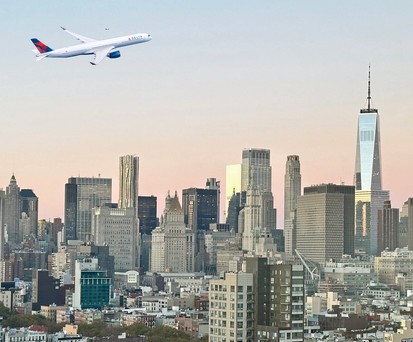 Airbus A350-1000 in der Bemalung von Delta: Die Airline bestellt erstmals die größte Variante.