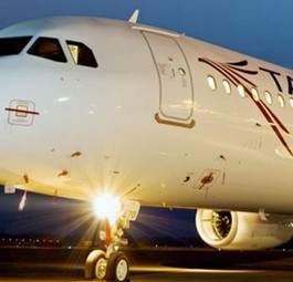 Flieger von Taca: Wird umgespritzt.