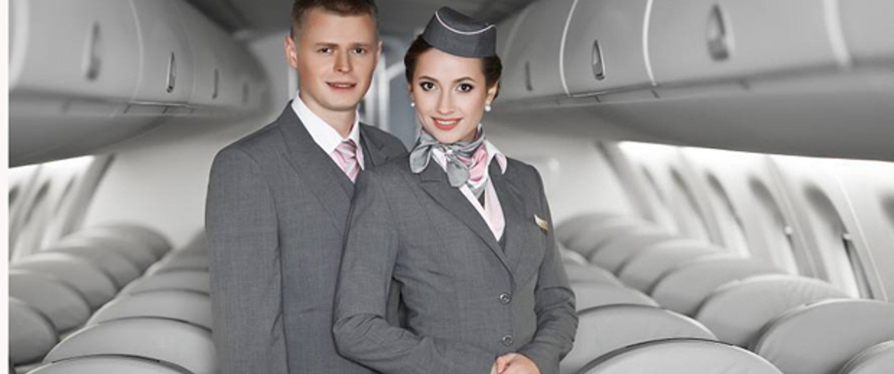 Die neuen Uniformen: Belavia will frischer wirken.