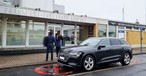 Chauffeur inklusive: Lygg befördert seine Passagiere von Tür zu Tür.