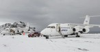 BAe 146-200 von DAP in der Antarktis: Die Maschine ...