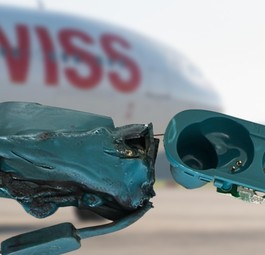 Airbus A330 von Swiss und die verschmorte Kopfhörer-Box: Zunächst war der Grund für den Rauch unbekannt.