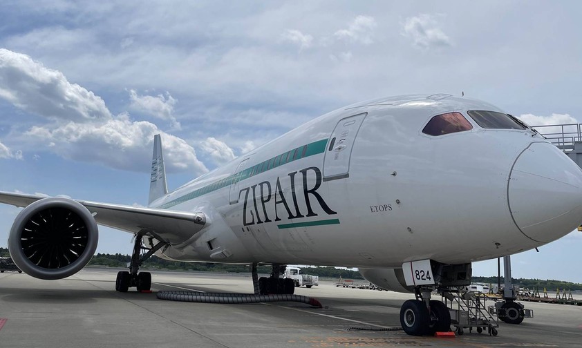 Boeing 787-8 von Zipair: Die japanische Airline will ihre Flotte um zehn 787-9 aufstocken.