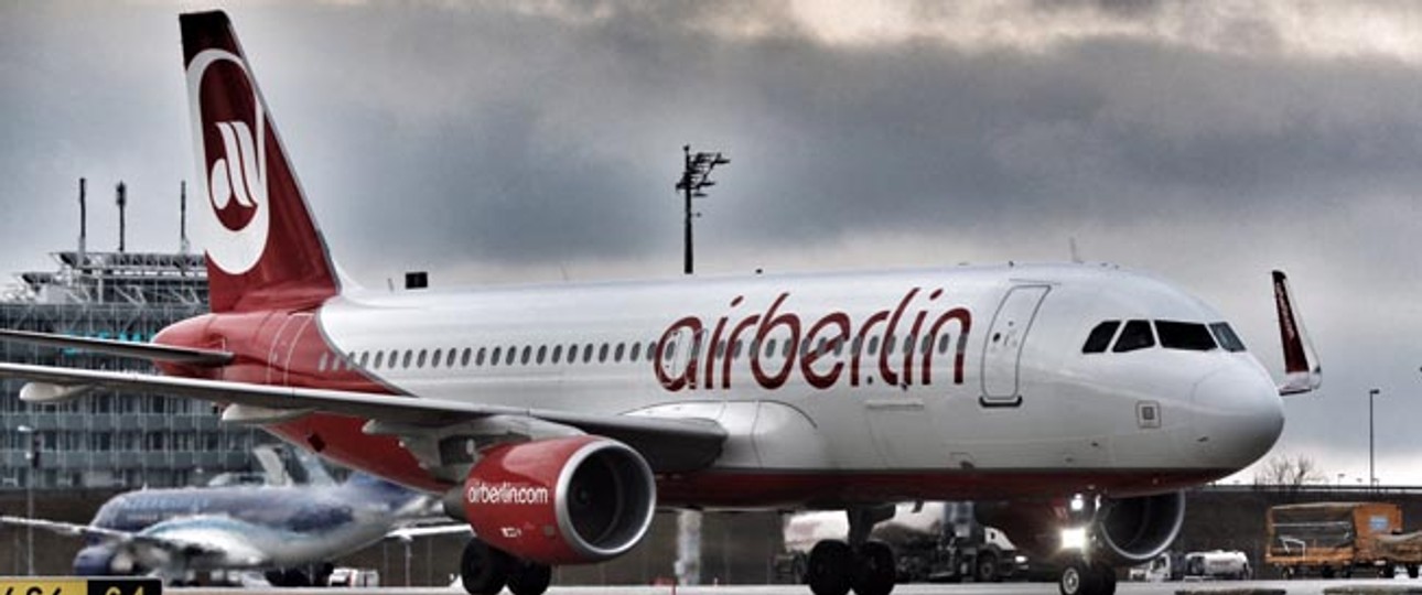 Airbus A320 von Air Berlin: Die EU sagt Ja zum Kredit.