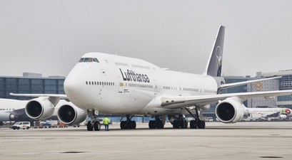 Lufthansa testet die Schlafreihe auf der Route Frankfurt – São Paulo, auf der sie Boeing 747-8 einsetzt.