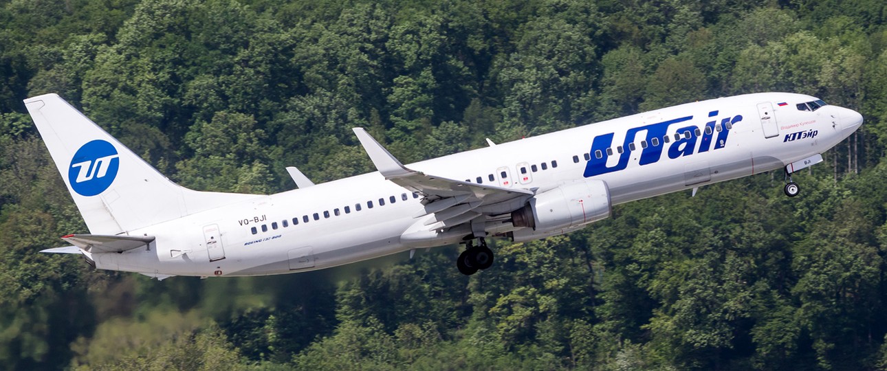 Boeing 737 von Utair: Früher waren die Jets in der Karibik registriert.