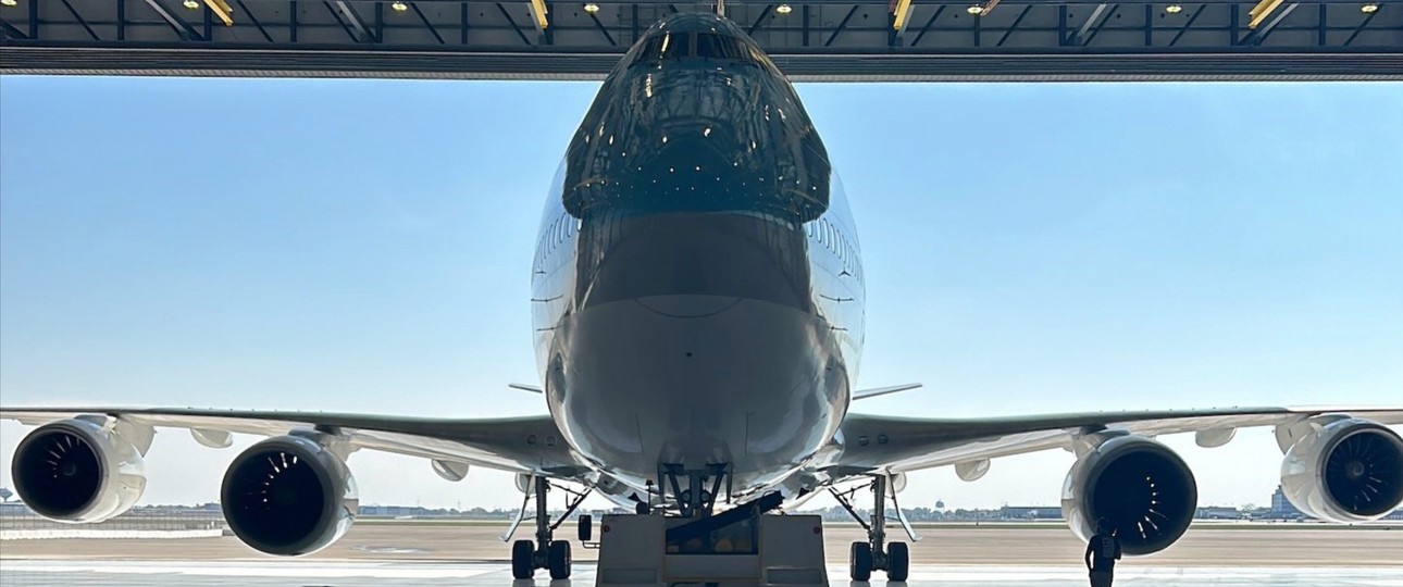 Ex-Korean-747-8: Bald ein Doomsday Plane.