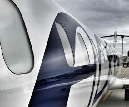Bombardier CRJ900 von Adria Airways: Bald zwischen München und Stuttgart anzutreffen.