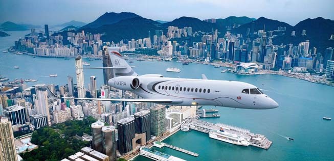 Die Falcon 6X von Dassault soll ab 2022 das neue Topmodell in der Klasse der großen Businessjets werden.