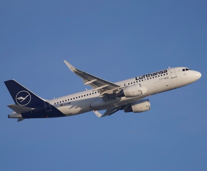 Airbus A320 von Lufthansa: An deutschen Regionalflughäfen eine gefährdete Art.