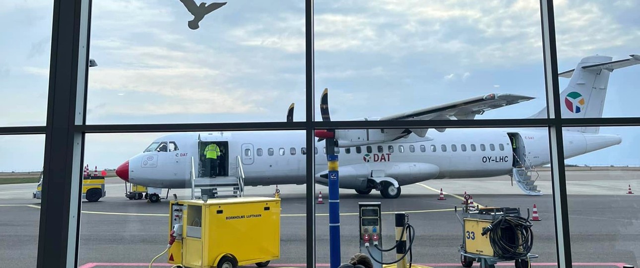 Eine ATR 72 von DAT: Künftig auch in Paderborn zu sehen.