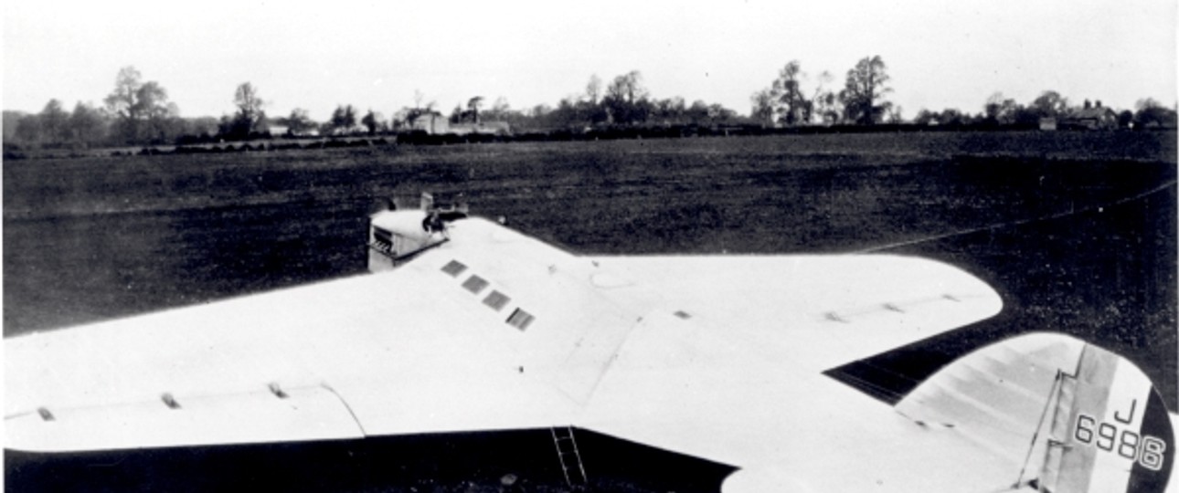 Die Westland Dreadnought war die erste Umsetzung eines Blended-Wing-Body-Fliegers. Sie stürzte allerdings beim Erstflug ab.