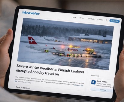 Fake News: Angebliches Bild des Airbus A220 in Kittlä - doch es ist nicht echt.