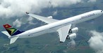 Airbus A340-600 von South African Airways: Banden stahlen aus den Gepäckablagen.