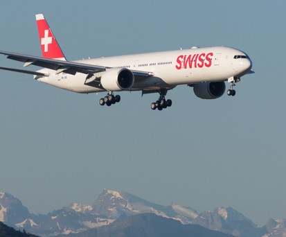 Boeing 777-300 ER von Swiss: Fliegt zwei Mal pro Woche weiter nach Buenos Aires.