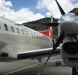 Saab 2000 von Darwin in Sion: Drei Mal pro Tag nach Zürich - daraus wird nichts.