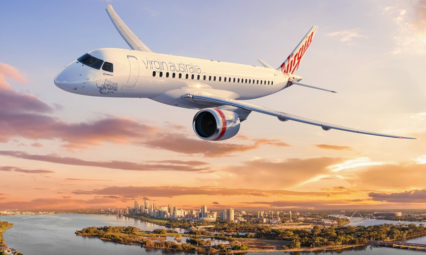 Embraer E190-E2 für Virgin Australia Regional: Soll so aussehen.