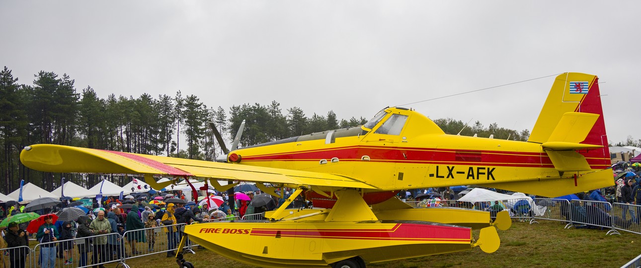 Sanicole Airshow 2026: Eine Air Tractor AT-802 Fire Boss.