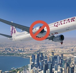 Boeing 737 Max in den Farben von Qatar Airways: Wird es vorerst nicht geben.