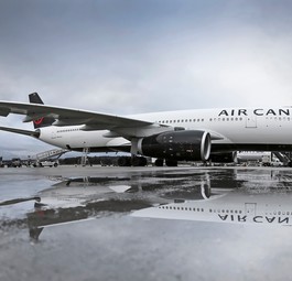 Jet von Air Canada: Alle Mitarbeitenden sollen zwei Sprachen sprechen.