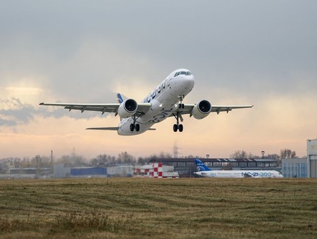 Zweiter Prototyp der Yakovlev MS 21-310:  Russland will neue Gebühr zur Finanzierung.