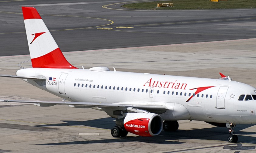 Airbus A319 von Austrian Airlines: Fliegt künftig vielleicht für Lufthansa Cityline.