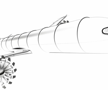 Grobe Skizze des Airbus-A320-Neo-Nachfolgers: «Radikal anderes Flugzeug».