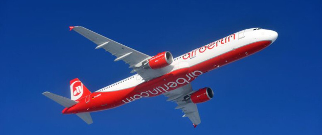 Airbus von Air Berlin: Der Pilot bekam von allem nichts mit.