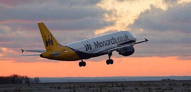 Flieger von Monarch Airlines: Neu sind auch Jets von Boeing in der Flotte.