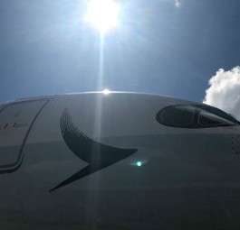 Airbus A350-1000 von Cathay Pacific: Es geht wieder über Russland.