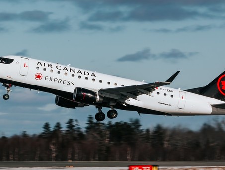 Embraer E175 von Air Canada Jazz: Unangenehme Begegnung in New York.