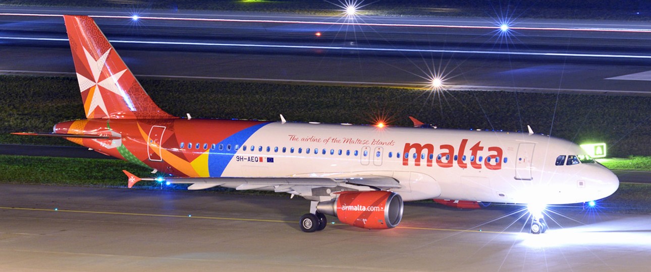 Airbus 320 von Air Malta: Es sollen drei A320 Neos zur Flotte stoßen.