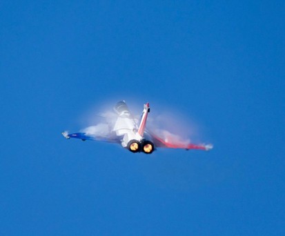 Dassault Rafale: Fast wie eine Drohne.