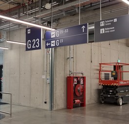 Terminal 3: Im restlichen Flughafen ist eine Abfertigung per Treppe auf dem Vorfeld oft nur eine Notlösung - im Bereich G wird es der Standard sein.
