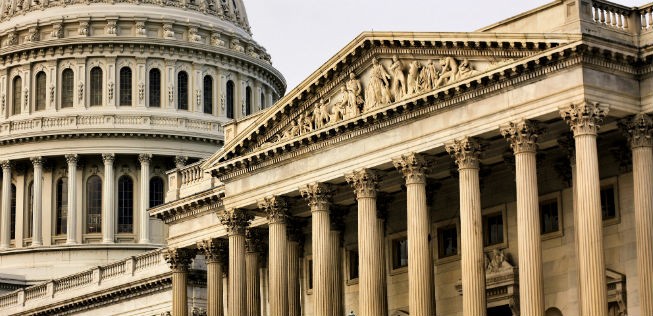 Kapitol in Washington: Der Senatsentwurf würde Golfairlines schwächen.