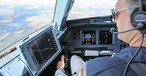 LNAS-System im Cockpit des Airbus A320 Atra: Leisere Anflüge mit Assistenzsystem.