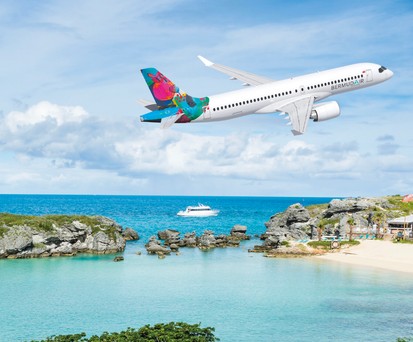 Bermudair bestellt bei Airbus 10 Airbus A220.